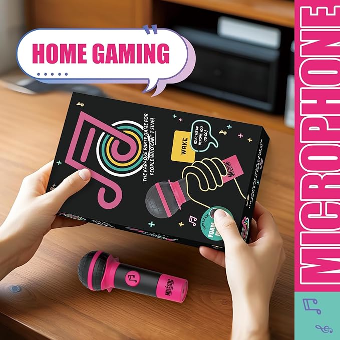 Grab The Mic Game, Hilarious Karaoke Party Card Game - Image 3