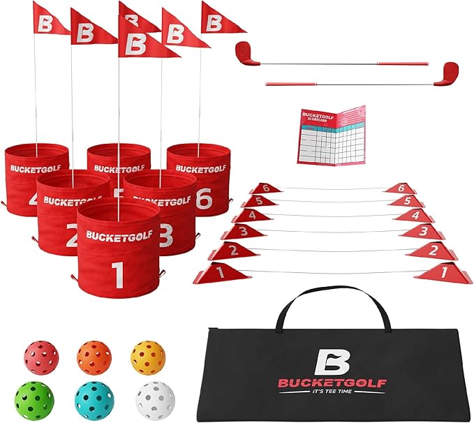 bucketgolf Game 6 Hole Bundle by BucketGolf