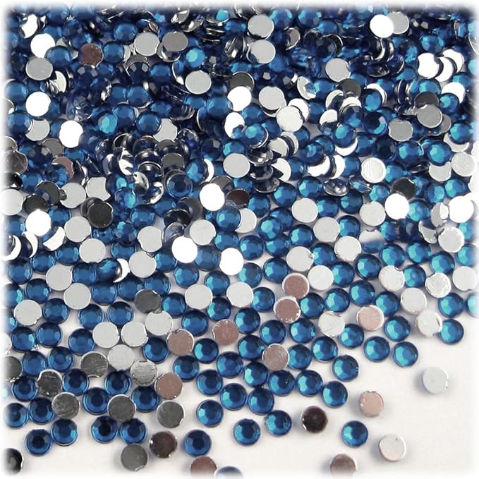 The Crafts Outlet 5-PK Set, Round 3mm Rhinestones - Image 8