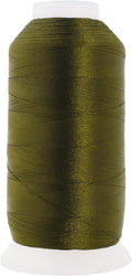 Mandala Crafts Olive Green Heavy Duty Thread -1500 Yds Tex 90 Thread by MandalaCrafts