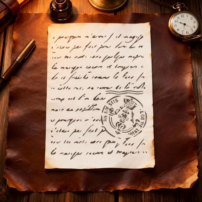 TIAMECH A4 Reusable Script Stamp Stencil - Image 5