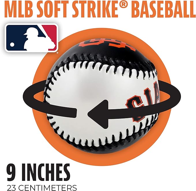 Franklin Sports MLB Team Soft Baseballs - Team Logo - Fan Shop Toy Baseball for Kids - Decoration for Desks and Office