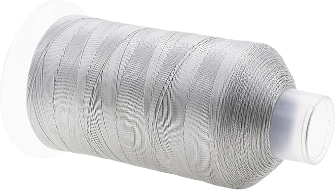 Mandala Crafts Silver Heavy Duty Thread -1500 Yds Tex 90 Thread - Image 2