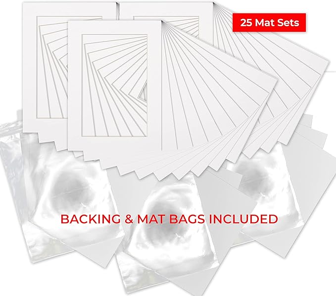 5x7 Mat for 8.5x11 Frame - Image 2