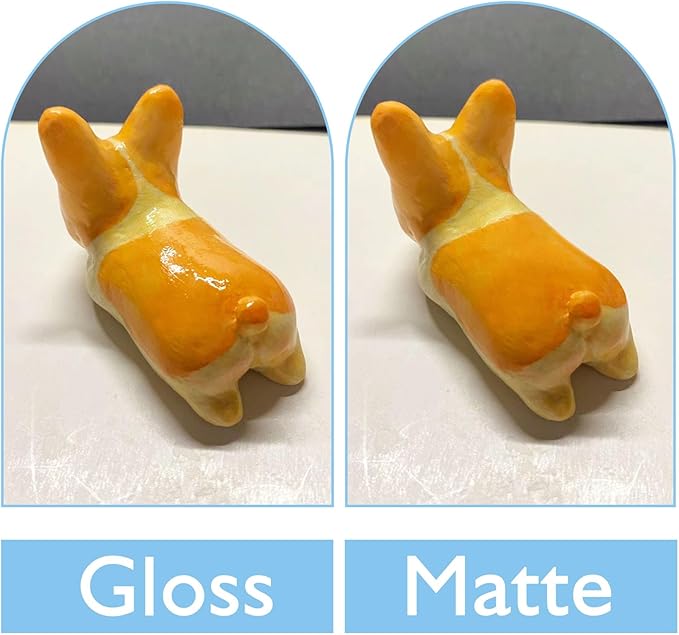 2 x 50ml Air Dry Clay Glaze, Clay Glaze Air Dry - Image 2
