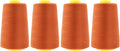Mandala Crafts 4 Pack of Serger Threads Cones Spools by MandalaCrafts