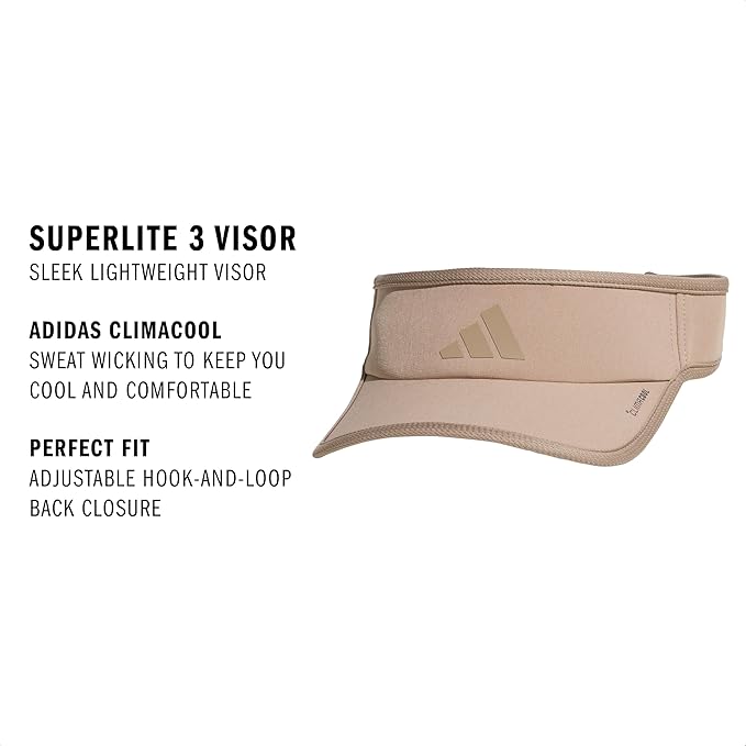 adidas Men's Men's Superlite 3 Visor