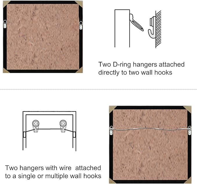 20 Pack D-Ring Steel Picture Hangers Heavy Duty - Image 7