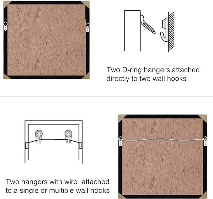 40 Pack D-Ring Steel Picture Hangers Heavy Duty - Image 7