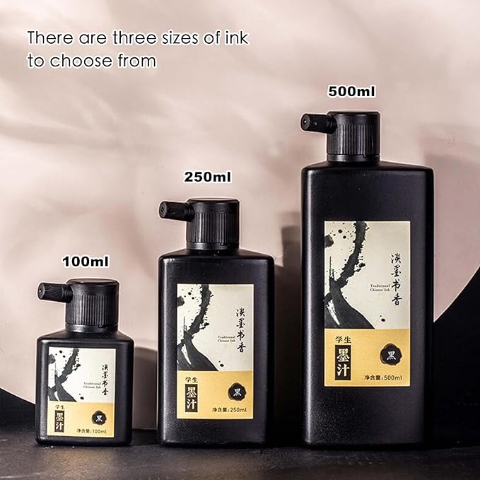500 ML/16.9 OZ Calligraphy and Sumi Liquid Ink - Image 3