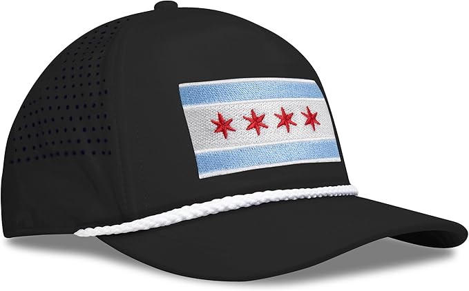 Performance Golf Hat – Adjustable Snapback Trucker Baseball Cap for Men & Women - Jetset Series