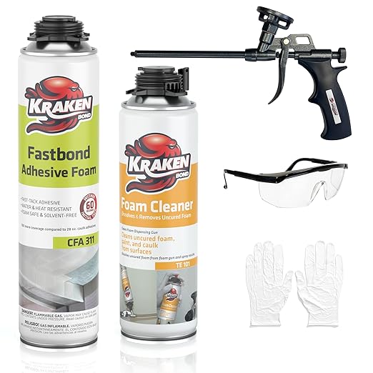 Kraken Bond Fastbond Spray Foam Adhesive by KRAKENBOND