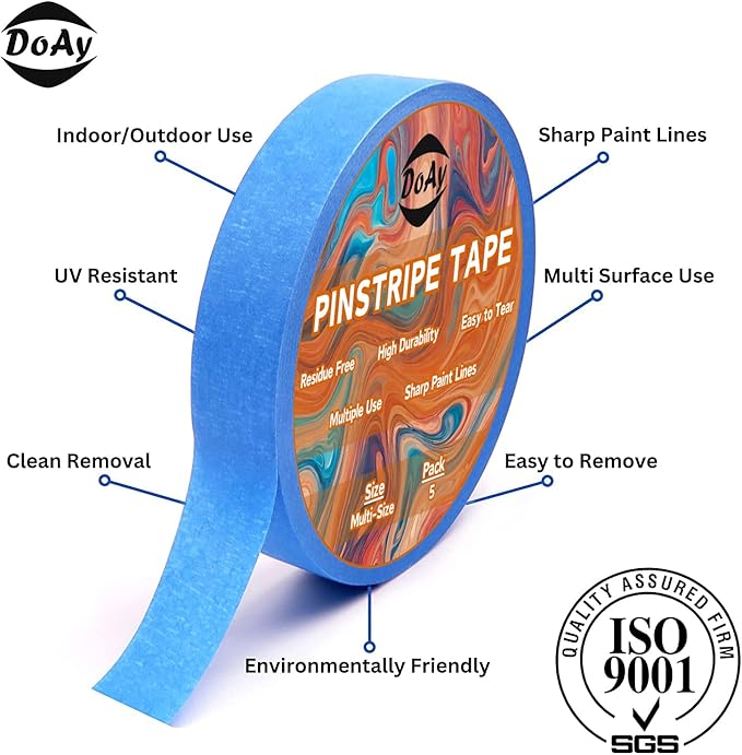 5 Rolls Pinstripe Tape - Image 2