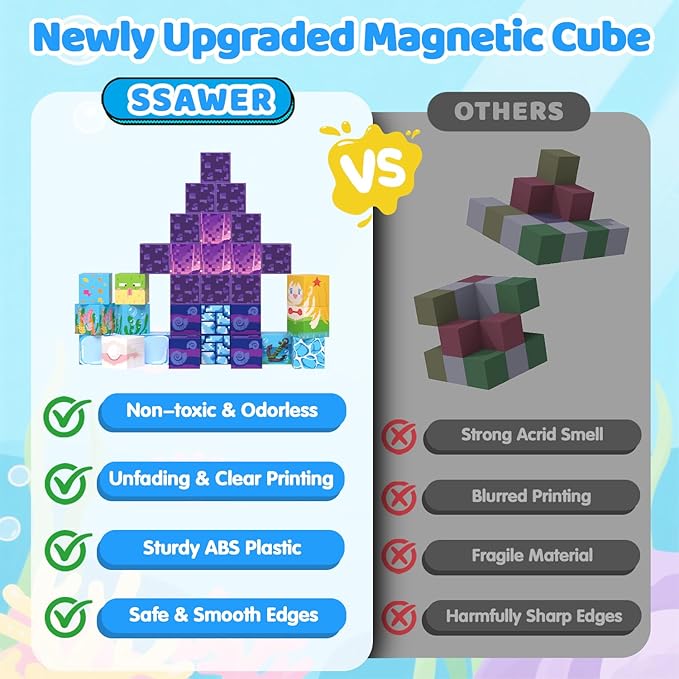 Magnetic Blocks, Stacking Magnets - Image 5
