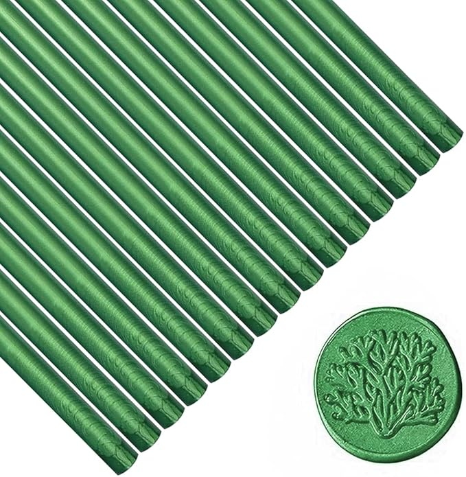 Wax Seal Sticks, Afobby 15 Pieces Glue Gun Sealing Wax Sticks by Afobby