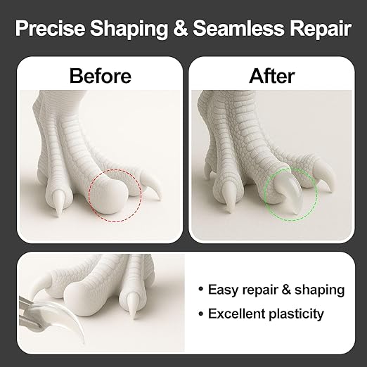 100g UV Light Curing Putty, Solid Resin, - Image 3