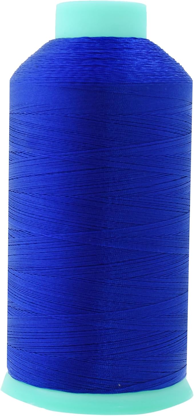 Mandala Crafts Bonded Nylon Thread Royal Blue Heavy Duty Sewing Threads by MandalaCrafts