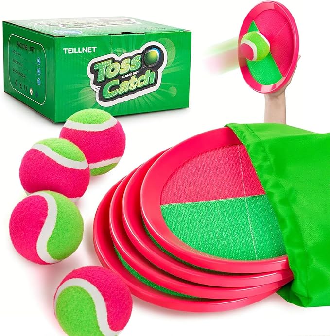 Toss and Catch Ball Set Upgraded by TEILLNET