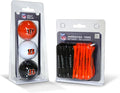 Team Golf NFL Kansas City Chiefs 3 Golf Balls and 50 Golf Tees Logo Imprinted Golf Balls (3 Count) & 2-3/4" Regulation Golf Tees (50 Count), Multi Colored