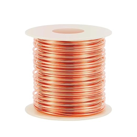16 Gauge/ 1.3 mm 127 Feet 1 Pound Dead Soft Copper Wire by ichenbao