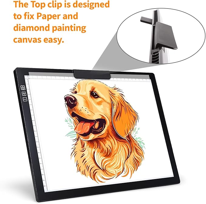 Zocelight Rechargeable A4 Light Box, led Light pad - Image 3