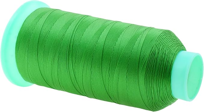 Mandala Crafts Bonded Nylon Thread Green Heavy Duty Sewing Threads - Image 2
