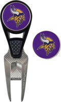 NFL CVX Ball Mark Repair Tool & 2 Ball Markers