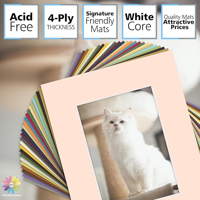 Mat Board Center, 8x10 for 5x7 Mixed Color Mats - Image 2