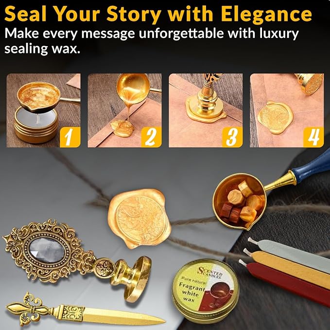 CASA BRAVA Vintage Calligraphy Set - Image 6