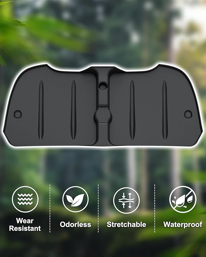 Bag Well Mat for Yamaha G29, All Weather Rear Cargo Liner Bagwell Mat Rubber Slush Liner Insert Protection for Yamaha Drive2 G29 Golf Carts Accessories