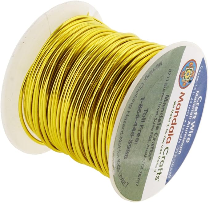 Mandala Crafts 16 Gauge Anodized Aluminum Craft Wire - Image 2