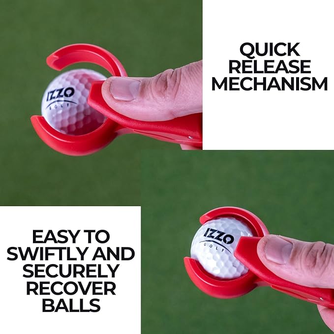 Izzo Golf The Claw Golf Ball Retriever - Golf Retriever for Retrieving Golf Balls from The Water