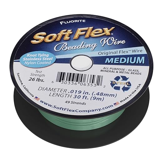 Soft Flex 49 Strand Beading Wire by SoftFlex