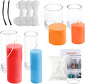MILIVIXAY Cylinder Candle Mold Set-4PCS Pillar Candle Molds by MILIVIXAY