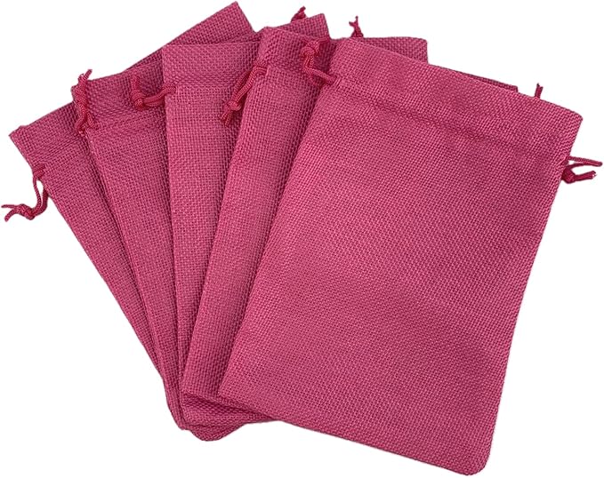 Palmhomee Pack of 25 Burlap Gift Bags - Image 4