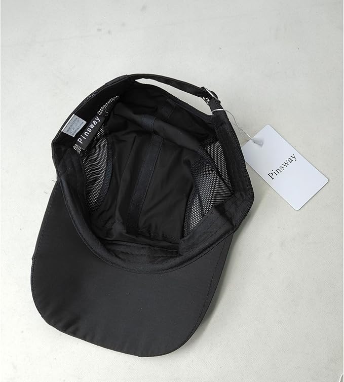 4 Pack Quick Drying Baseball Cap Bulk, Breathable Performance Running Hats, Mesh Lightweight UPF 50+ Sports Hats