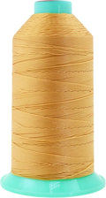 Mandala Crafts Bonded Nylon Thread Blonde Heavy Duty Sewing Threads by MandalaCrafts
