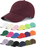 Zando Unisex Classic Baseball Caps Adjustable Sports Hats Outdoors Cotton Baseball Hat Cute Preppy Hat Golf Running Dad Hat