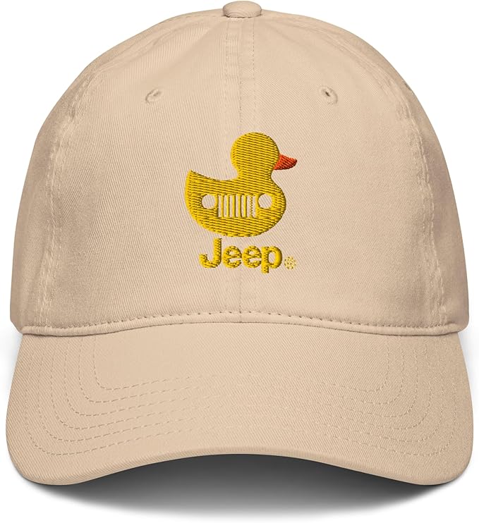 Jeep Embroidered Duck Grille Adjustable Baseball Hat