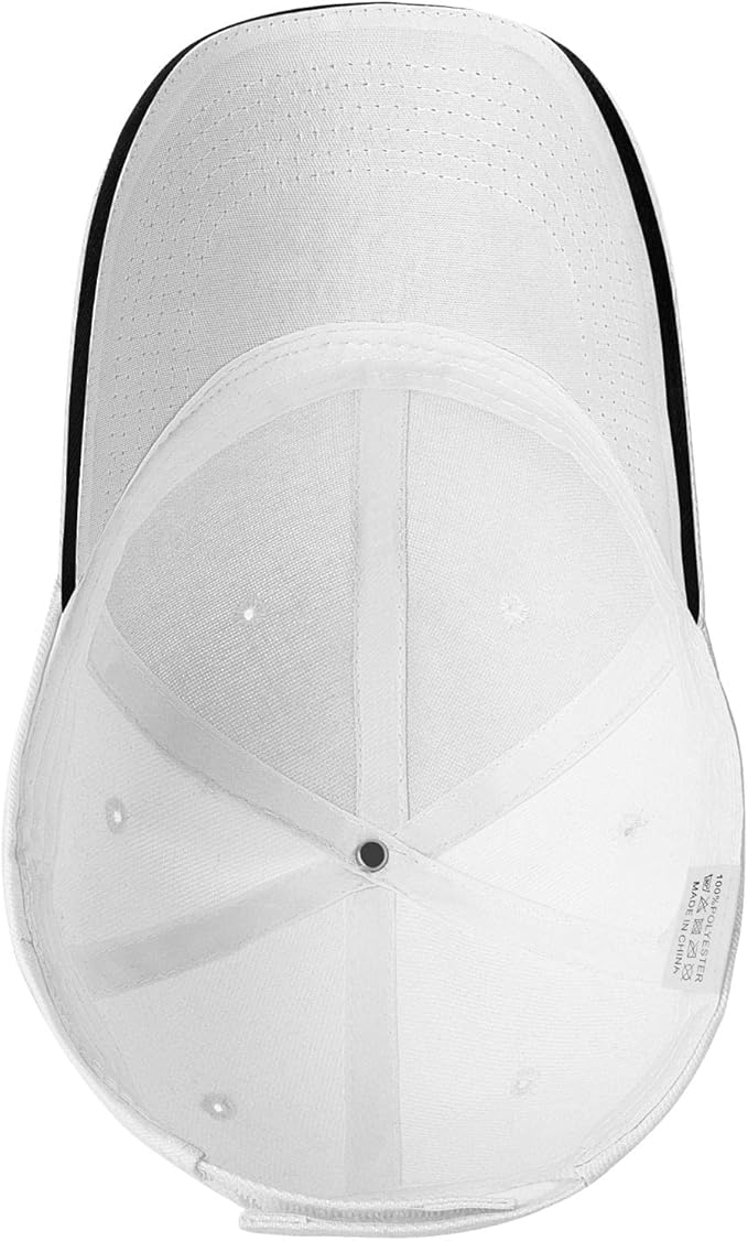 Waldeal Men's Baseball Caps Checkered Flags Race Car Flag Pole Adjustable Dad Hat