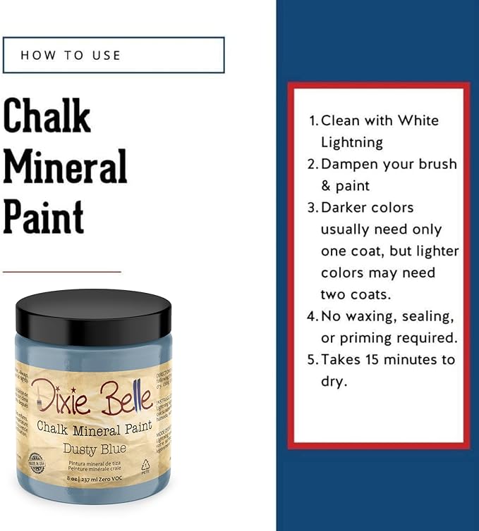 Dixie Belle Paint Company Chalk Finish Furniture Paint - Image 3