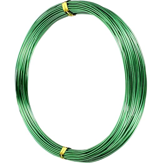 TecUnite Aluminum Craft Wire for Sculpting Armature Bendable Craft Wire for DIY by TecUnite