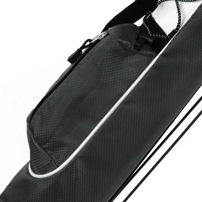 Orlimar Pitch ’n Putt Lightweight Sunday Golf Bag with Stand, Ultra-Light Carry Design, Two-Way Divider Top, Shoulder Strap, Compact Carry Golf Bag for Men & Women