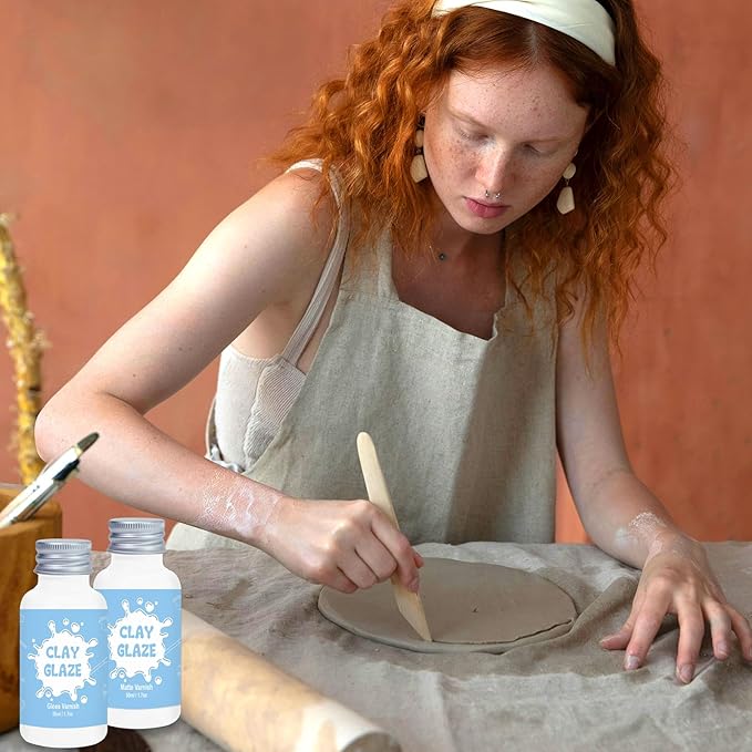50ml Air Dry Clay Varnish，Air Dry Clay Sealant - Image 7