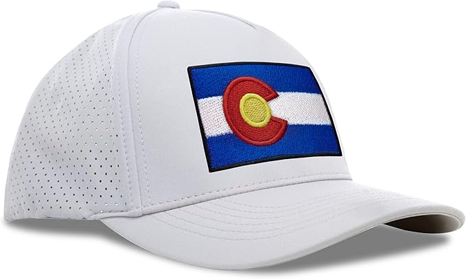 Performance Golf Hat – Adjustable Snapback Trucker Baseball Cap for Men & Women - Jetset Series
