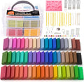 Shuttle Art Polymer Clay Kit, 57 Colors, Soft Oven Clay Kit, 19 Carving Tools by ShuttleArt