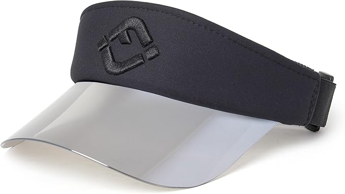 Funky Junque Women's UV 50 Adjustable Sun Visor - Golf Tennis Pickleball - Sports Themes Solid Colors Easter Pastels