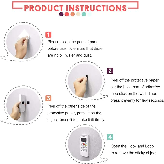 BRAVESHINE Industrial-Strength Self Adhesive Hook and Loop Roll - Image 7