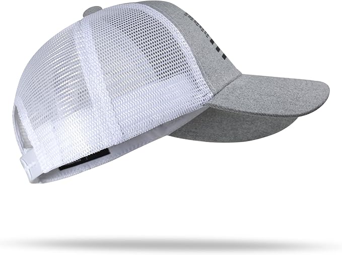 American Flag Trucker Hat - Snapback Hat, Baseball Cap for Men Women - Breathable Mesh Side, Adjustable Fit - for Casual Wear