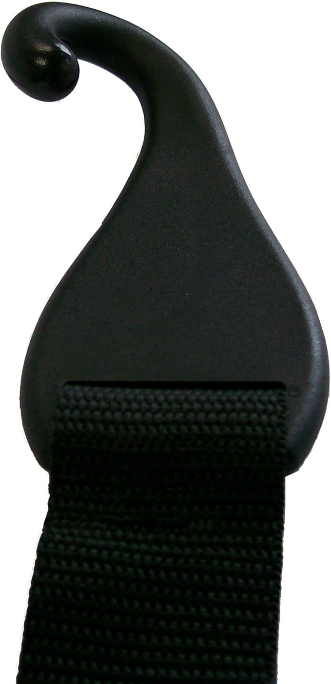 A Pair of Patented CJ Fence Hooks for Bat Bags, Tennis Bags, Water Bottles and Camping